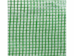 Invernadero de túnel con ventanas, estructura de acero, protección UV, 350 x 200 x 200 cm,