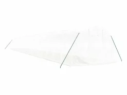 Discount vidaxl Invernadero Espacioso de Acero 60 m² - Protección Ideal para Plantas Blanco