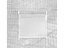 Discount vidaxl Invernadero Espacioso de Acero 60 m² - Protección Ideal para Plantas Blanco