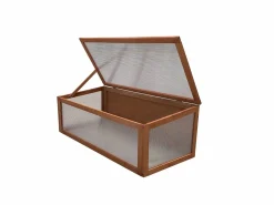 Sale Gardiun Invernadero Wooden I 90x41x32 cm en Madera y Policarbonato Marru00f3n