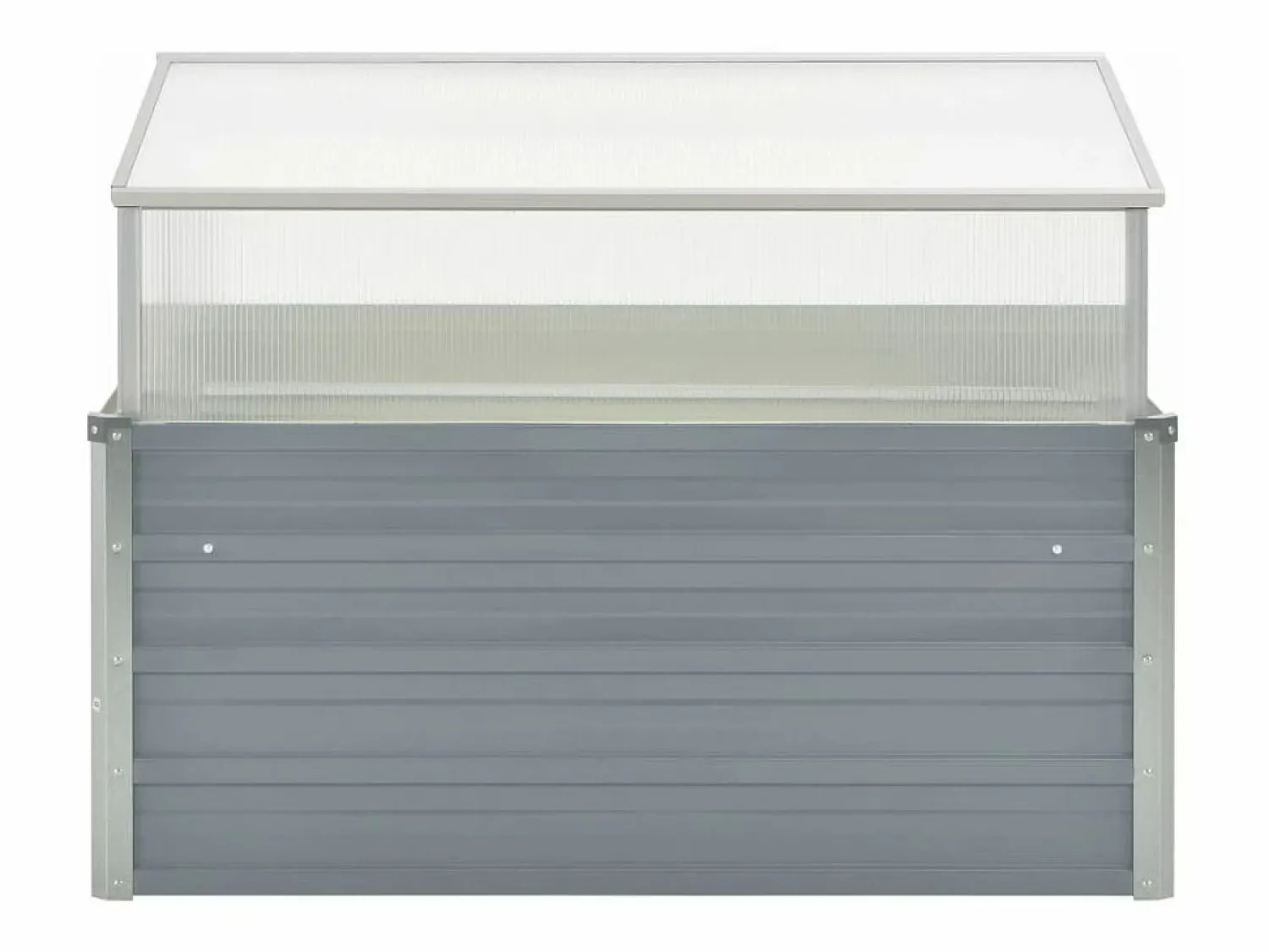Clicnbuy Invernadero 100x100x85 cm acero galvanizado