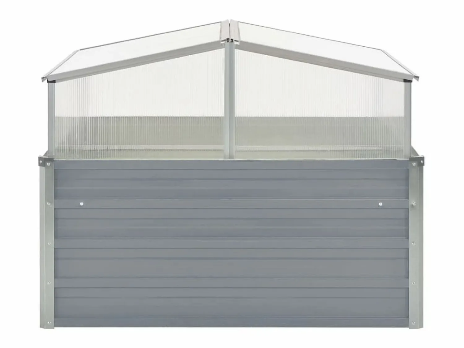 Clicnbuy Invernadero 100x100x85 cm acero galvanizado