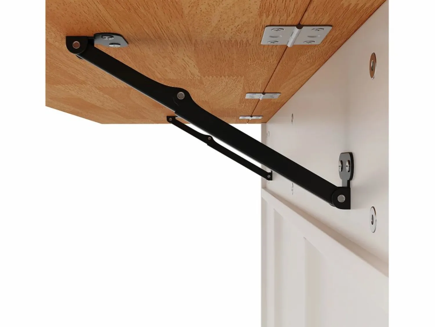 Best Isla de cocina central móvil - Tablero extensible - 8 cajones y 1 puerta - Con estante para especias - MDF - Blanco Isla Cocina