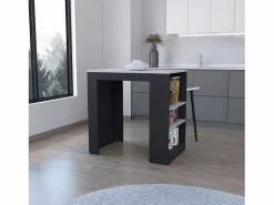 Sale Isla de Cocina Chicago en Melamina, con Estantes , 91.28 cm X 91.99 cm X 58.97 cm , Isla Cocina