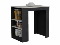 Sale Isla de Cocina Chicago en Melamina, con Estantes , 91.28 cm X 91.99 cm X 58.97 cm , Isla Cocina