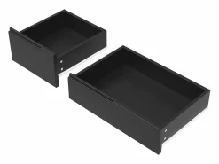 Hauss Spole Isla de cocina con 8 cajones - Carro con ruedas y tapa abatible -