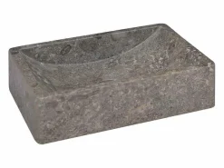 Best Jacques-Didier-Paul Lavabo de mármol con brillo 45x30x12 cm Fregadero