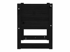 Best Jardinera 2 unidades madera maciza de pino 40x40x52,5 cm Jardinera