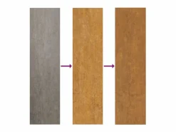 Discount Clicnbuy Jardinera acero corten 100x50x36 cm Marru00f3n