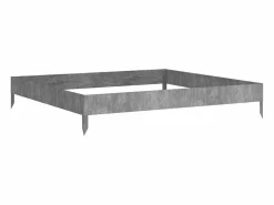Online Clicnbuy Jardinera acero corten 100x100x18,5 cm Marru00f3n