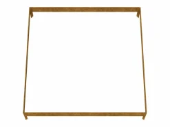 Online Clicnbuy Jardinera acero corten 100x100x18,5 cm Marru00f3n