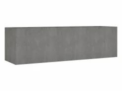 Discount Clicnbuy Jardinera acero corten 280x80x80 cm Marru00f3n