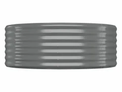 Clicnbuy Jardinera arriate acero recubrimiento polvo 322x100x36 cm
