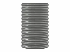 Clicnbuy Jardinera arriate acero recubrimiento polvo 114x40x68 cm