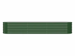 Clicnbuy Jardinera arriate acero recubrimiento polvo 224x40x36 cm