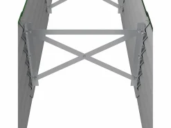 Clicnbuy Jardinera arriate acero recubrimiento polvo 224x40x36 cm