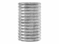 Sale Jardinera arriate acero recubrimiento polvo plata 114x40x68 cm Jardinera