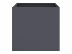 Clicnbuy Jardinera de acero laminado en frío antracita 42x40x39 cm