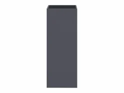 Online Clicnbuy Jardinera de acero laminado en frío antracita 32x27,5x75 cm Gris antracita