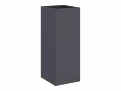 Online Clicnbuy Jardinera de acero laminado en frío antracita 32x27,5x75 cm Gris antracita