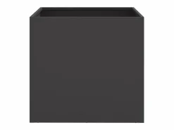 Sale Clicnbuy Jardinera de acero laminado en frío 49x47x46 cm Negro