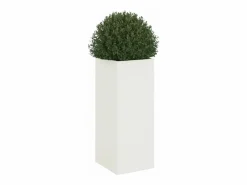New Jardinera de acero laminado en frío 32x27,5x75 cm Jardinera