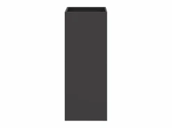 Hot Clicnbuy Jardinera de acero laminado en frío 32x27,5x75 cm Negro