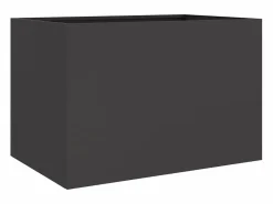 Clicnbuy Jardinera de acero laminado en frío 62x47x46 cm