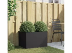 Clicnbuy Jardinera de acero laminado en frío 62x47x46 cm