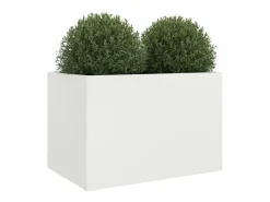 Outlet Jardinera de acero laminado en frío 62x47x46 cm Jardinera