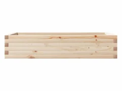 Online Jardinera de madera maciza de pino 110x60x23 cm Jardinera