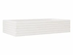 Sale Clicnbuy Jardinera de madera maciza de pino 110x60x23 cm Blanco
