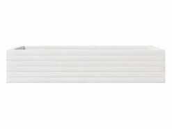 Sale Clicnbuy Jardinera de madera maciza de pino 110x60x23 cm Blanco