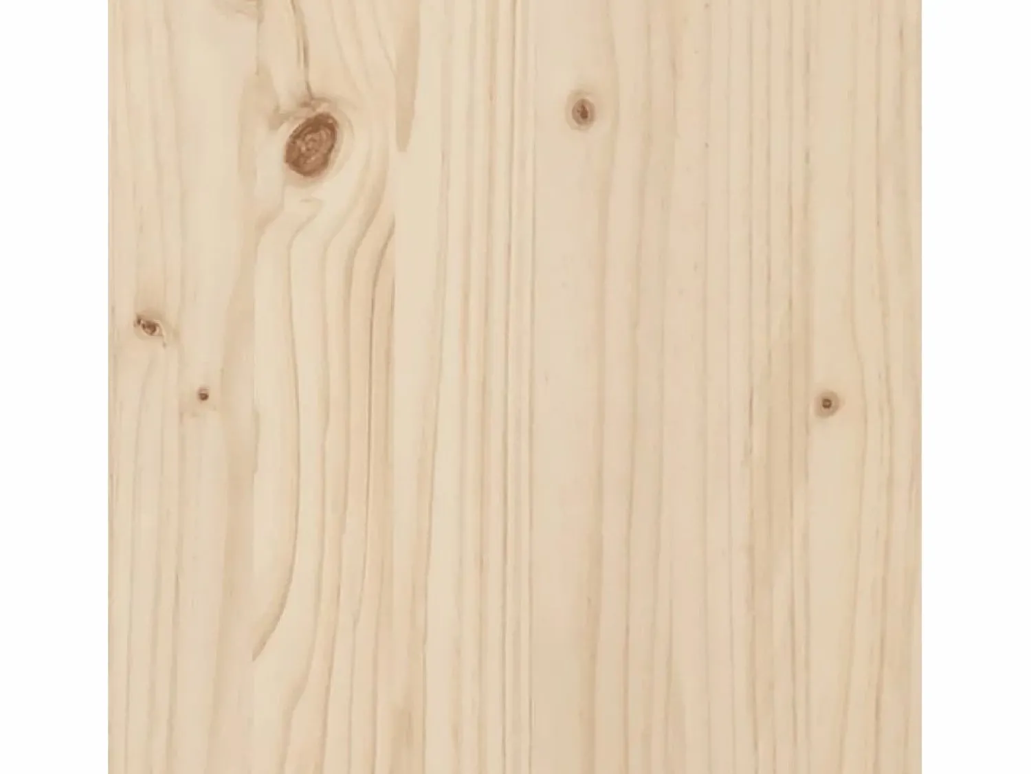 Clicnbuy Jardinera de madera maciza de pino 40x40x26,5 cm