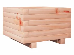 Clicnbuy Jardinera de madera maciza Douglas 40x40x26,5 cm