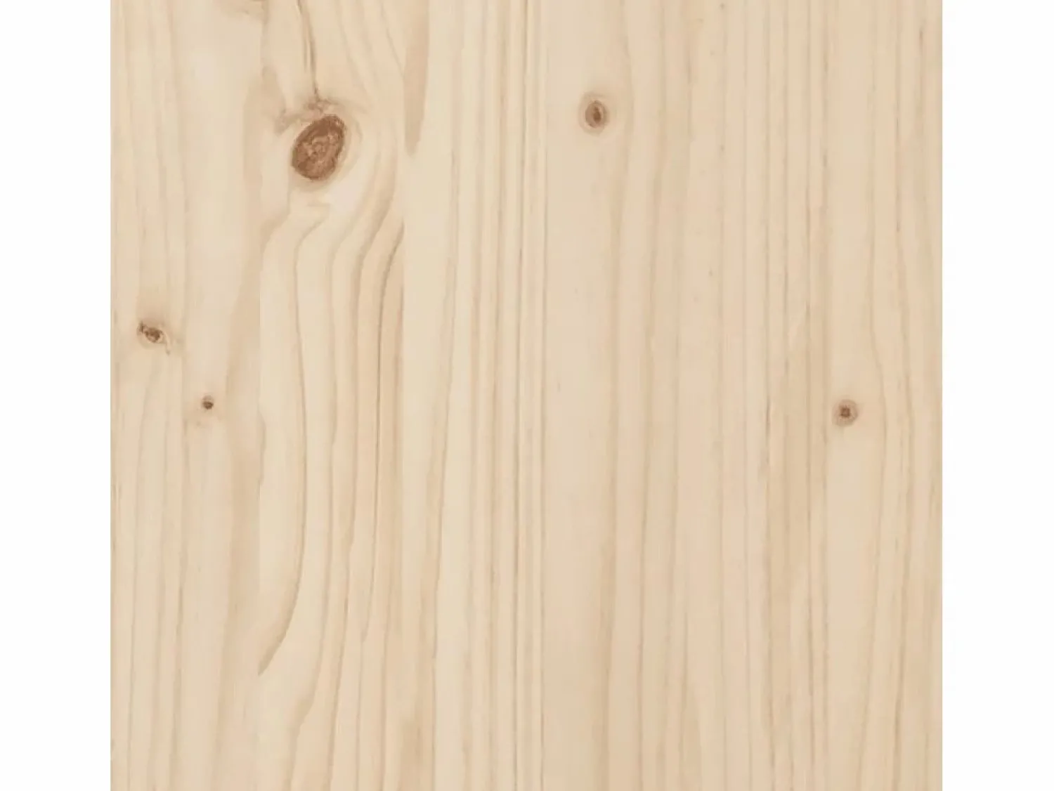 Clicnbuy Jardinera de madera maciza de pino 83x83x27 cm