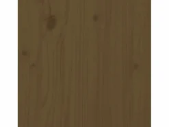 Clicnbuy Jardinera de madera maciza de pino marrón miel 80x80x27 cm