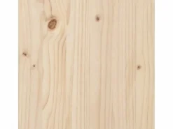Clicnbuy Jardinera de madera maciza de pino 112x112x27 cm