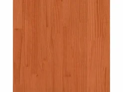 Clicnbuy Jardinera exterior madera maciza pino marrón cera 31x31x31 cm