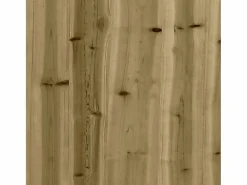 Sale Clicnbuy Jardinera madera de pino impregnada 40x40x26,5 cm Marru00f3n
