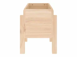 Sale Jardinera madera maciza de pino 62x30x38 cm Jardinera