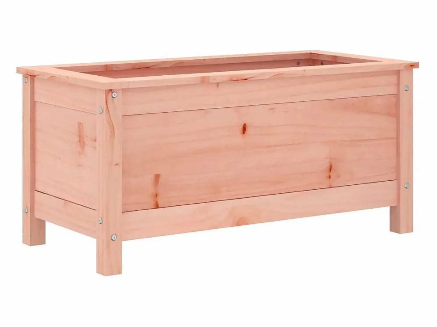 Clicnbuy Jardinera madera maciza de abeto Douglas 82,5x40x39 cm