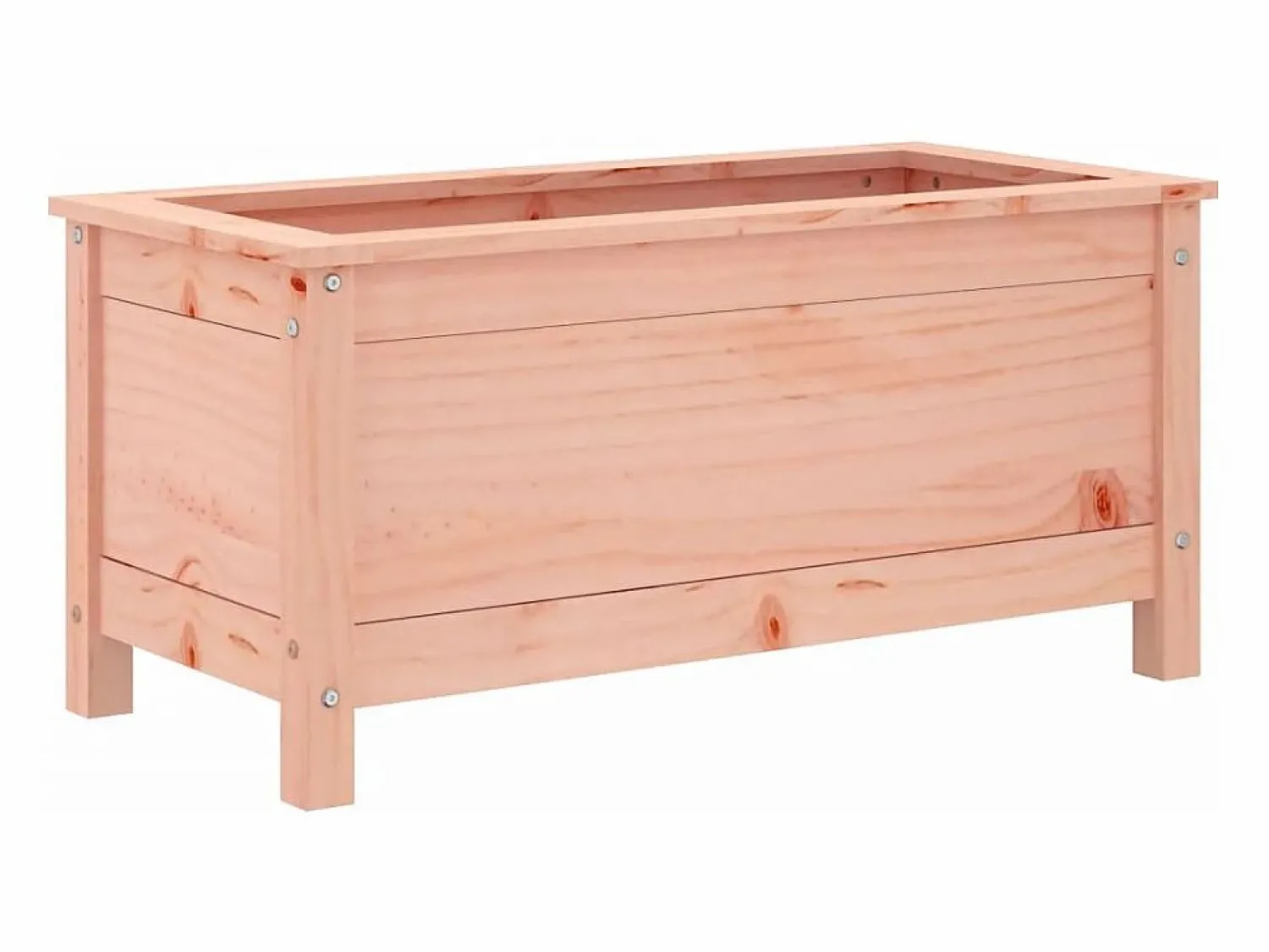 Clicnbuy Jardinera madera maciza de abeto Douglas 82,5x40x39 cm