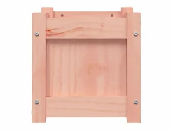 Discount Jardinera madera maciza de abeto Douglas 31x31x31 cm Jardinera