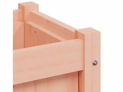 Discount Jardinera madera maciza de abeto Douglas 31x31x31 cm Jardinera