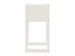 Hot Clicnbuy Jardinera madera maciza de pino 40x40x81 cm Blanco