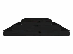 Clicnbuy Jardinera madera maciza de pino 110x110x27 cm