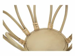 Hot Jardinera portamacetas de mimbre y metal Panama Tower Beige