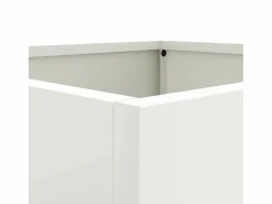Best Jardineras 2 unidades acero laminado en frío 42x40x39 cm Jardinera