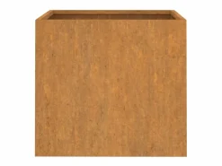 Clearance Jardineras 2 unidades acero corten 49x47x46 cm Jardinera